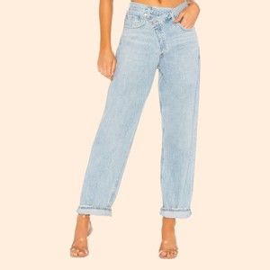 AGOLDE Criss Cross Upsized Jeans Suburbia